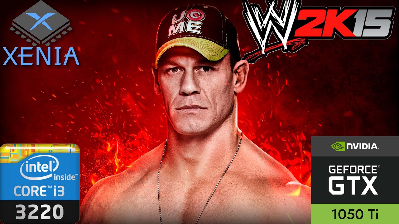WWE 2K15 XBOX 360 [PC] - GTX 1050 TI + I3 3220  - 1080p [Xenia]