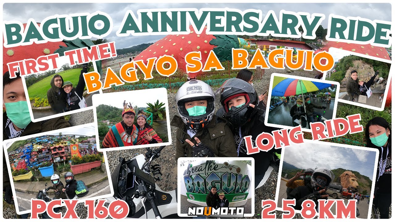 Baguio Anniversary Ride | First Long Solo Ride | PCX 160 | NovMoto