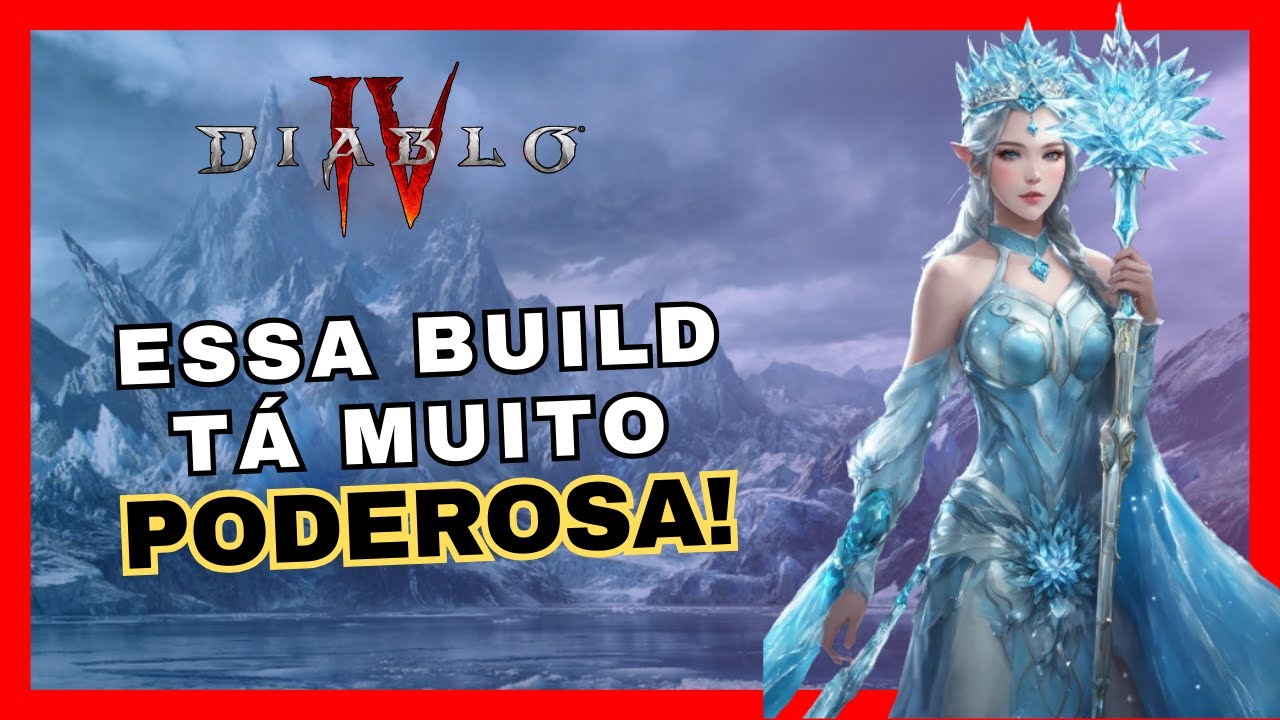 Mago Orbe Congelado - Build Mais Poderosa da Season 4 | Diablo 4