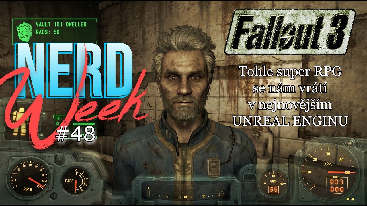 Fallout 3 se nám vrátí, sleduj pro další INFO !!! NerdWeek #48 Týdenní souhrn 23. 01. 2026