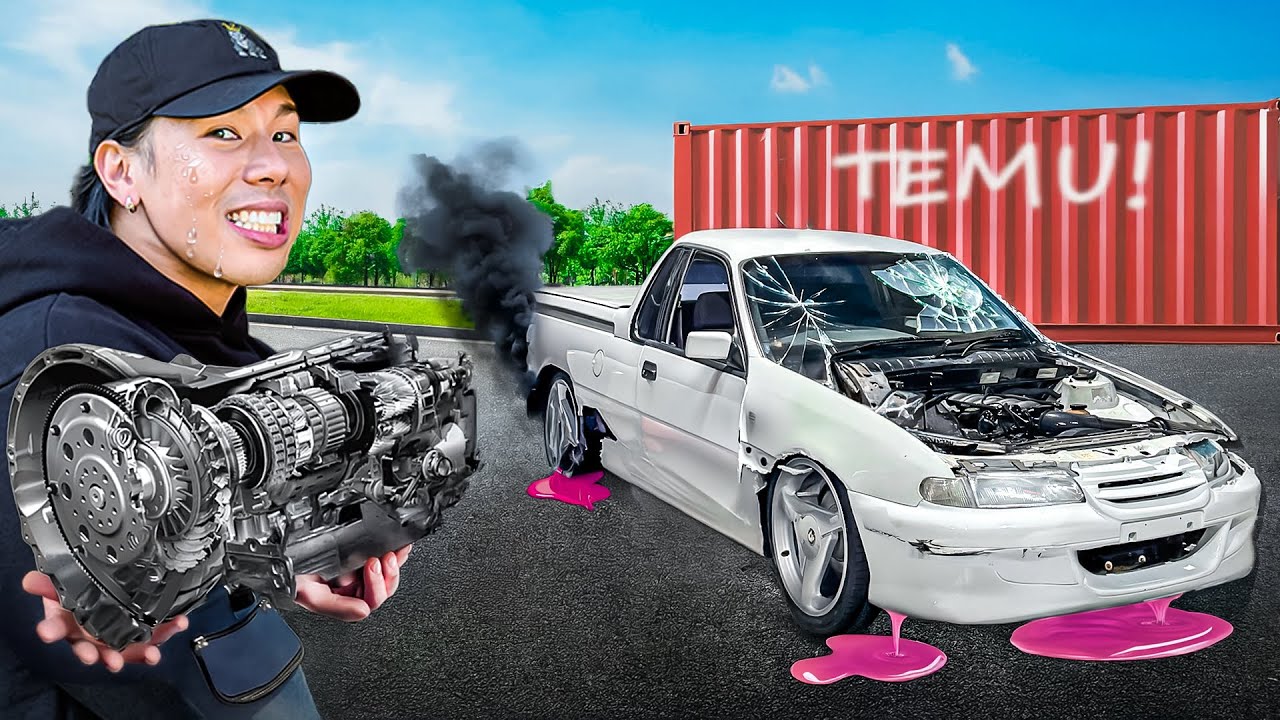 Я ВОССТАНОВИЛ СВОЮ РАЗБИТУЮ АВСТРАЛИЙСКУЮ МАШИНУ BURNOUT С ПОМОЩЬЮ TEMU