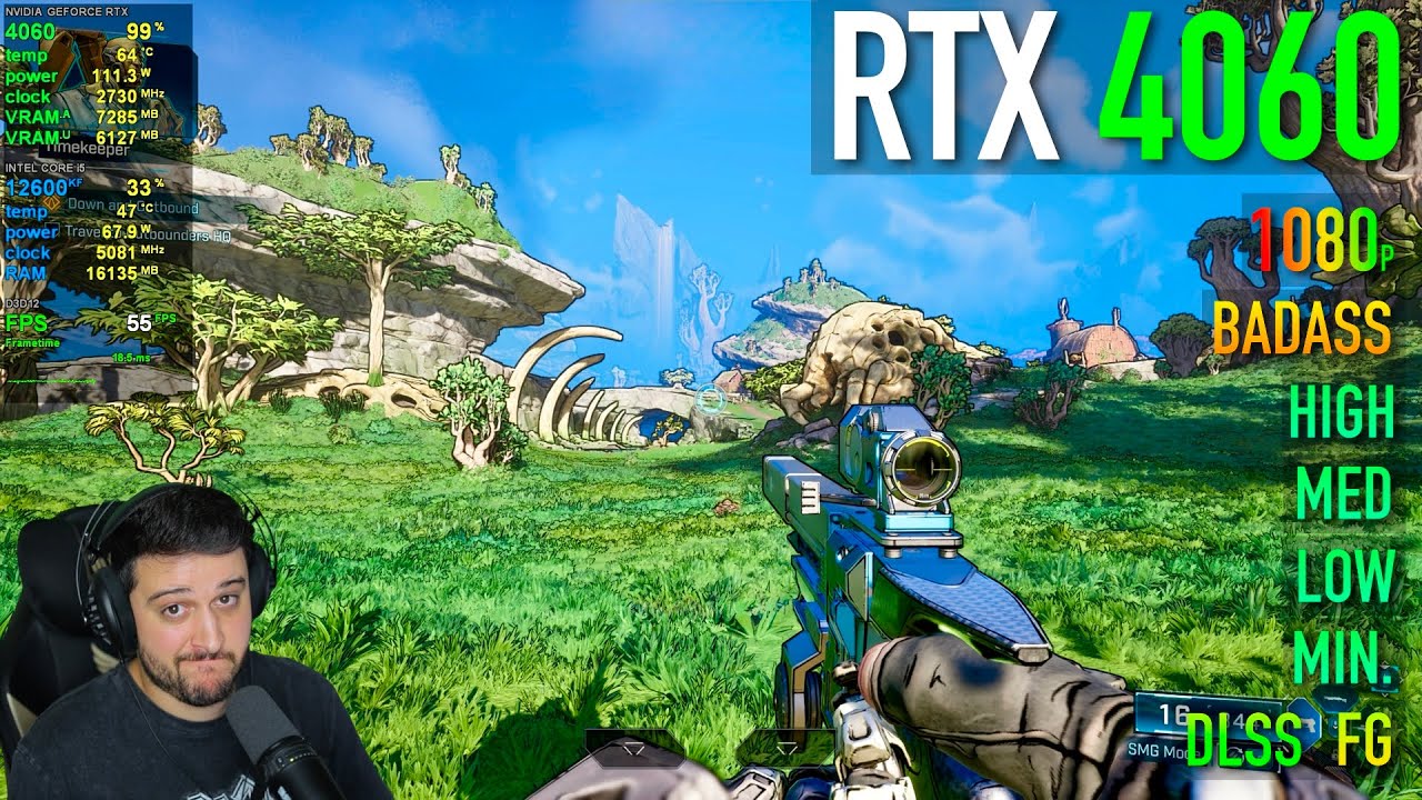 RTX 4060 - Borderlands 4 : The Most Popular GPU is Struggling 