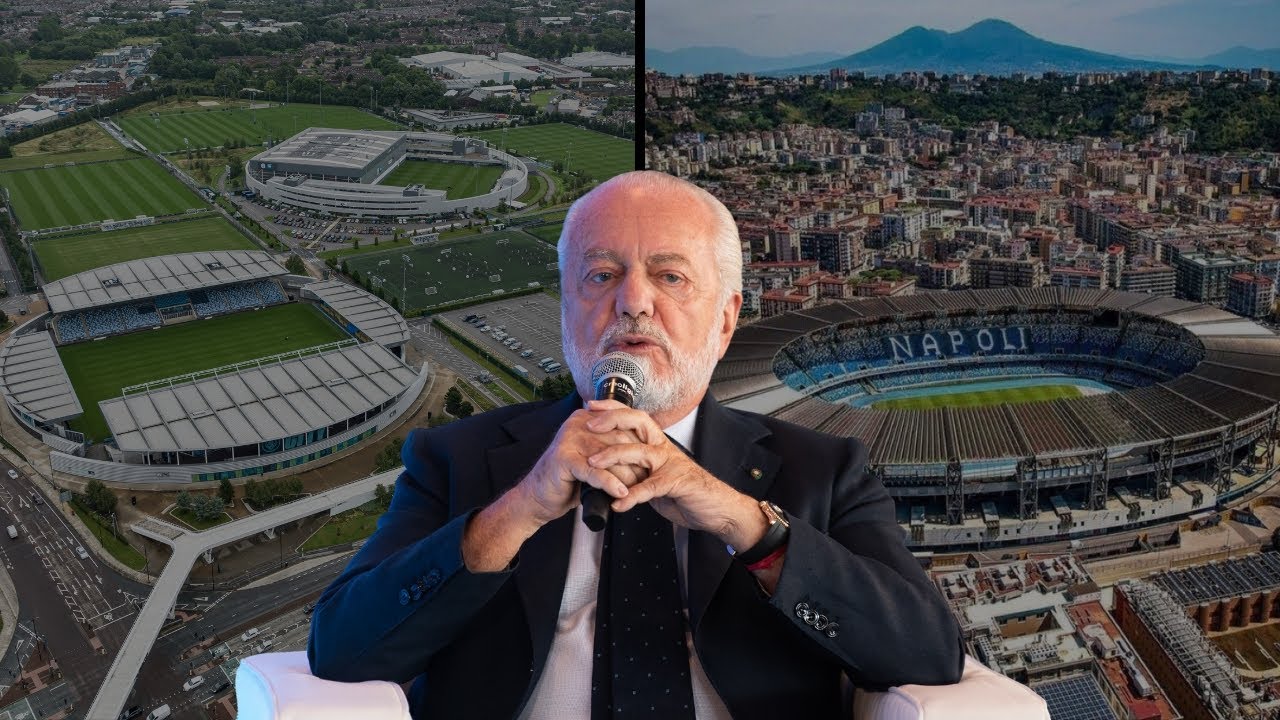 Nuovo STADIO MARADONA e centro sportivo, DE LAURENTIIS: 