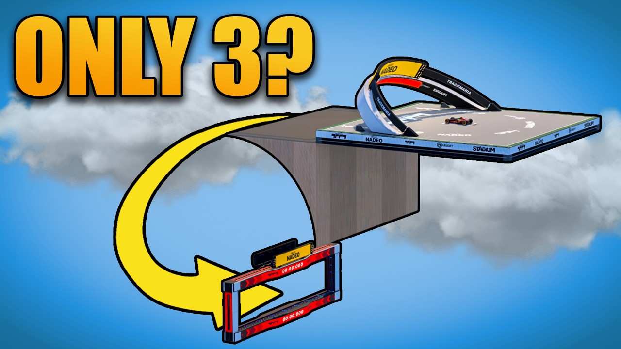 Trackmania But there are ONLY 3 BLOCKS...