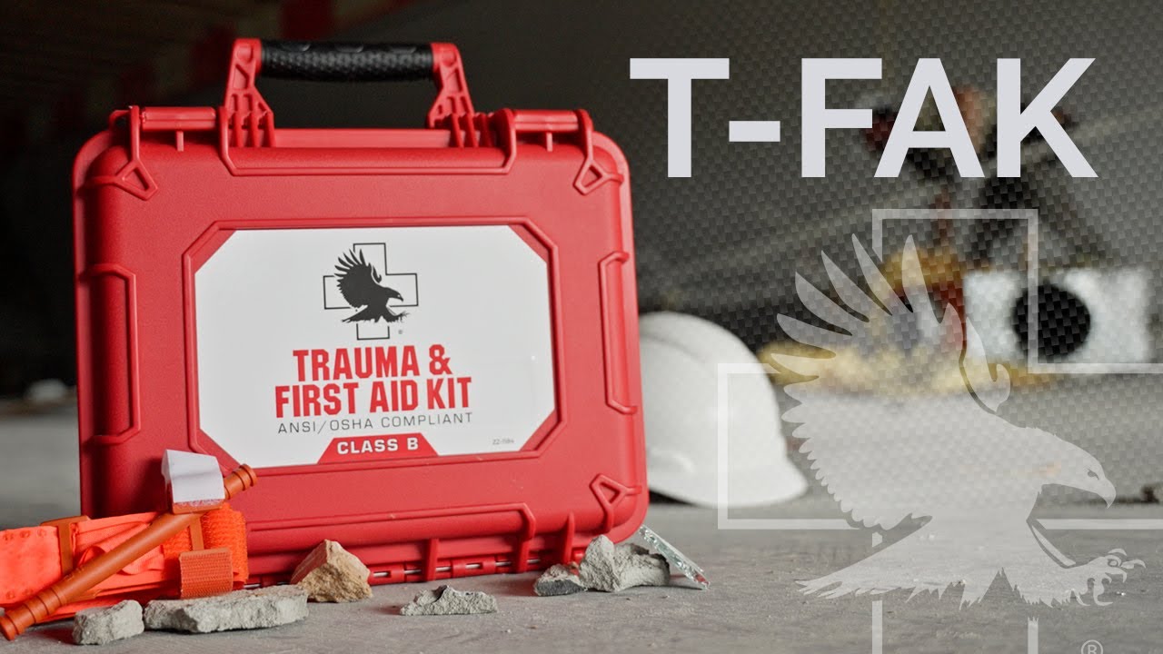 Learn about the Trauma & First Aid Kit (T-FAK) from North American Rescue #bethedifference #ANSI