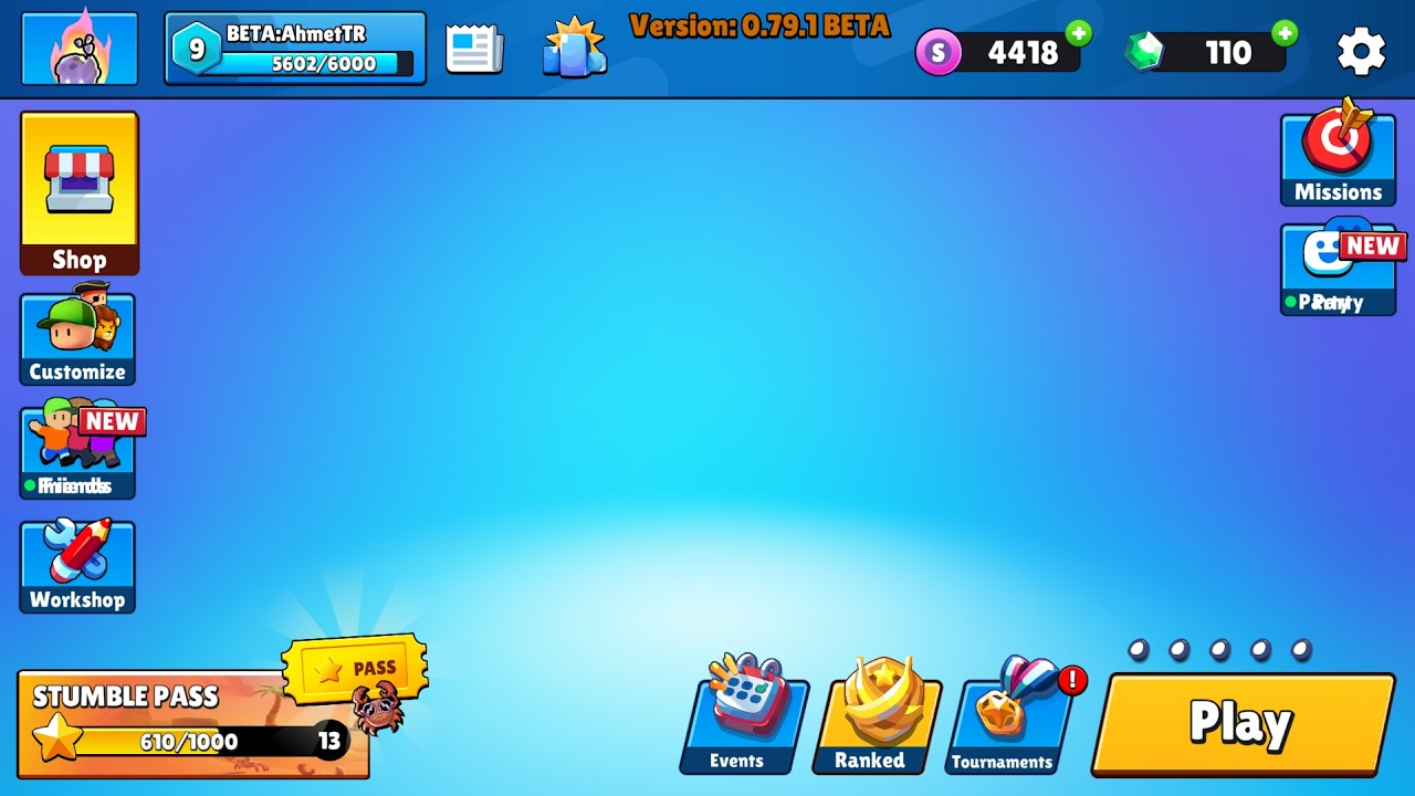 Arkadaşlarımla beraber Stumble guys oynadık