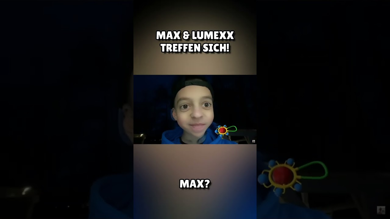 Kleiner Bruder MAX & LUMEXX treffen sich in REAL LIFE! 😱 #shorts