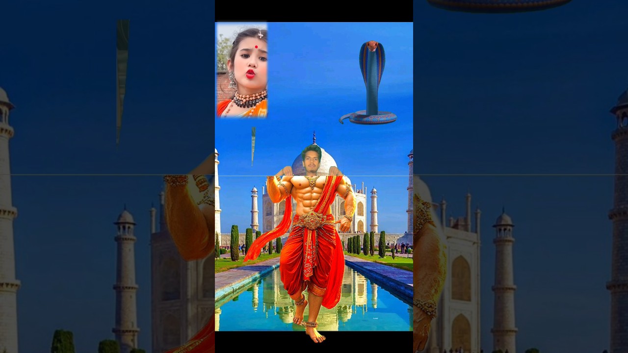 Jay Hanuman Gyan gun Sagar Jay KrishnaLok ujagar Ram doot atulit Bandhan#hanumanchalisa #viralvideo