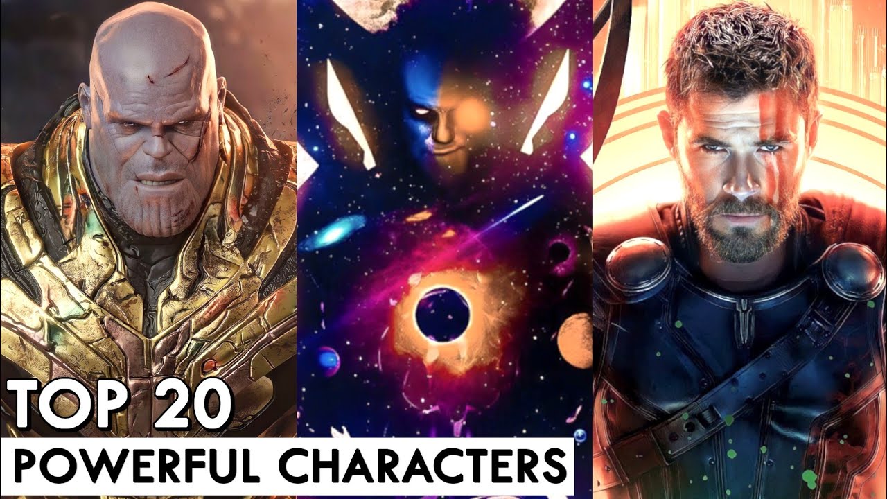 Top 20 Most Powerful Characters In MCU | In Hindi | BNN Review