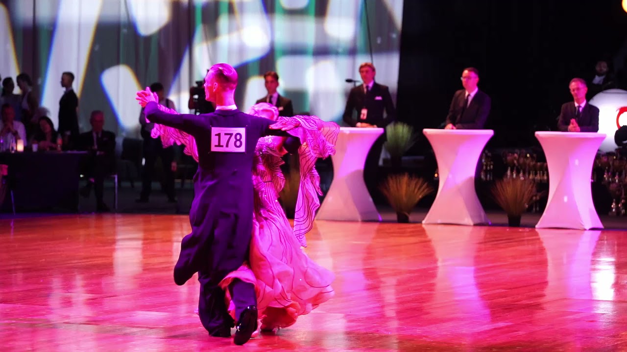 Gabrielius Vaikasas & Klaudia Grabowska  Mistrzostwa Polski FTS w tańcach standardowych 2021   WA