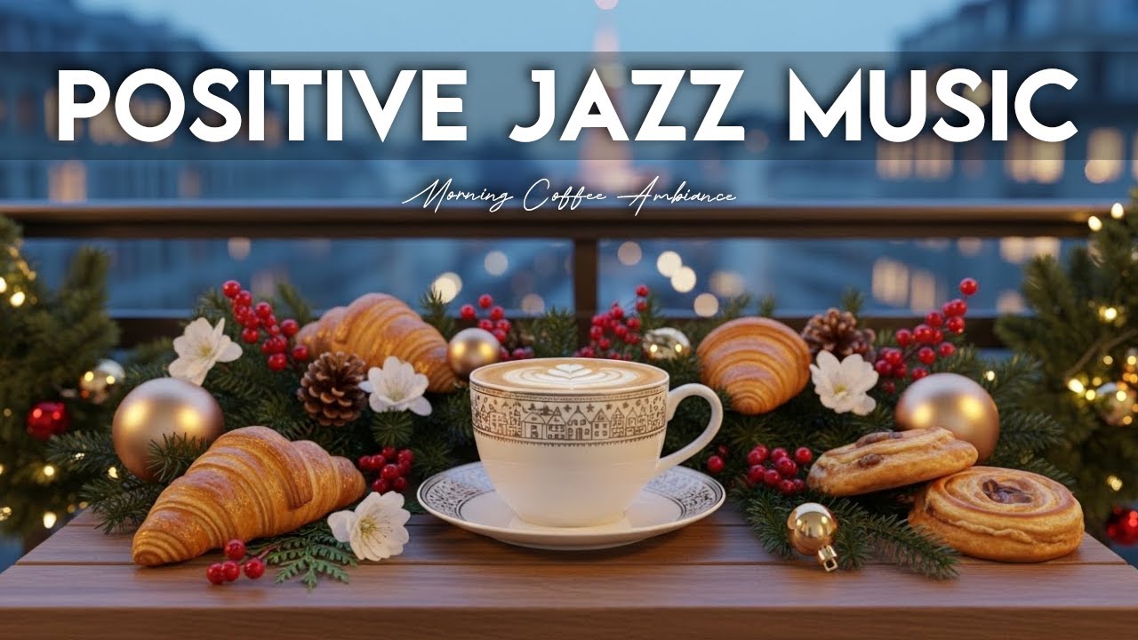Positive Jazz Music ✨ Happy Jazz Cafe & Sweet Bossa Nova Music for Stress Relief, Relaxing.