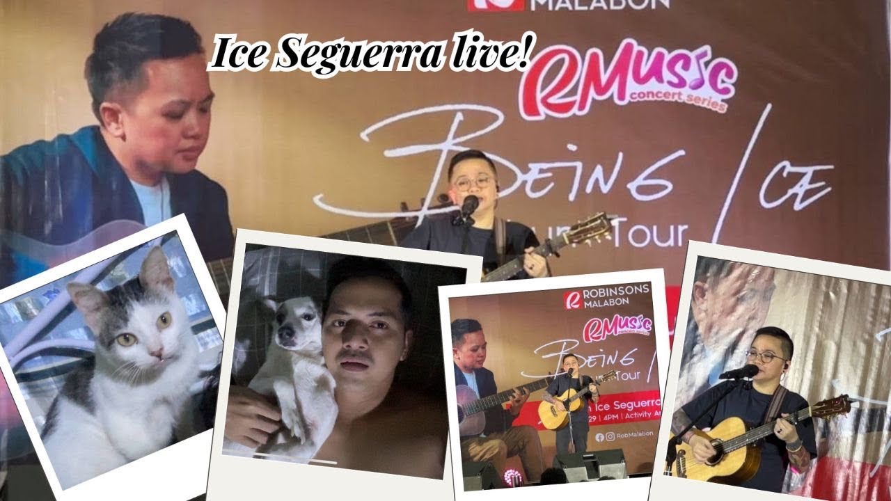 ICE SEGUERRA MALL TOUR at Robinsons Malabon 