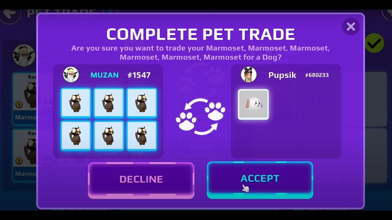 Trading My ONLY Legendary Pet (PKXD crazy deal)  #pkxd #pkxduniverse