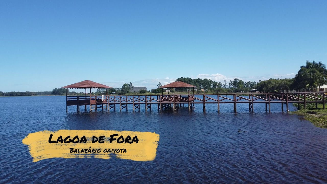 Lagoa de Fora / Balneário Gaivota / Ótimo lugar para banhistas