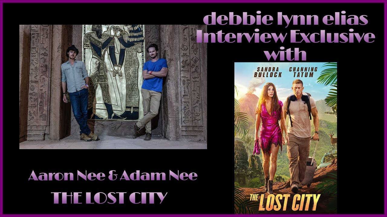 ADAM NEE & AARON NEE talk the fun and challenges of making THE LOST CITY - Exclusive Interview