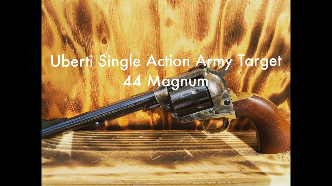 Uberti Single Action Army Target in 44 Magnum @thelefthandedshooter99