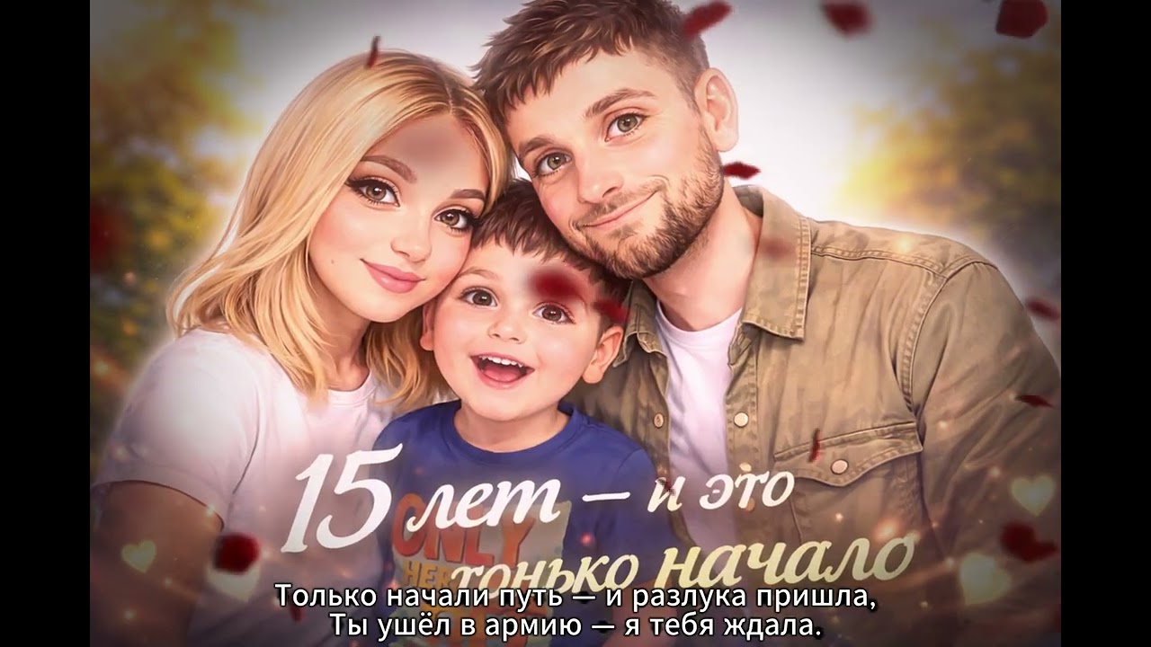 15 лет вместе ❤️ Наша история любви | Песня для мужа | Маша и Саша