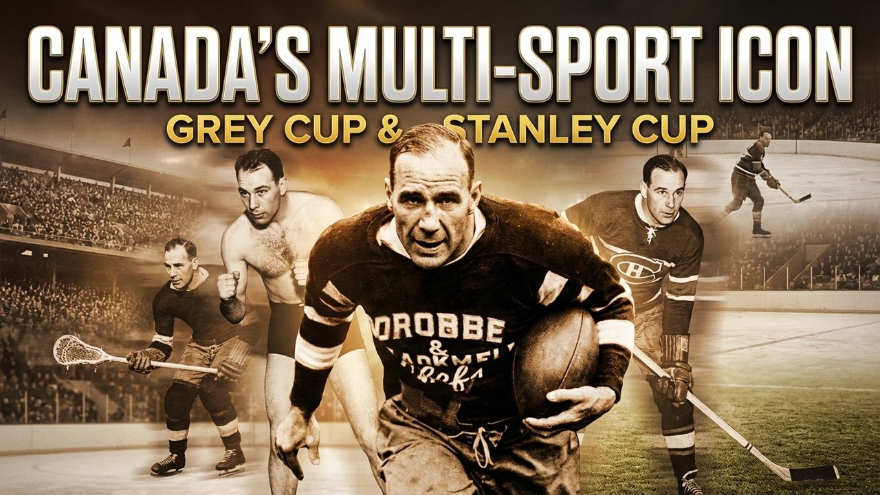 The Only Multi-Sport Champion With His Name on Both the Grey Cup and Stanley Cup