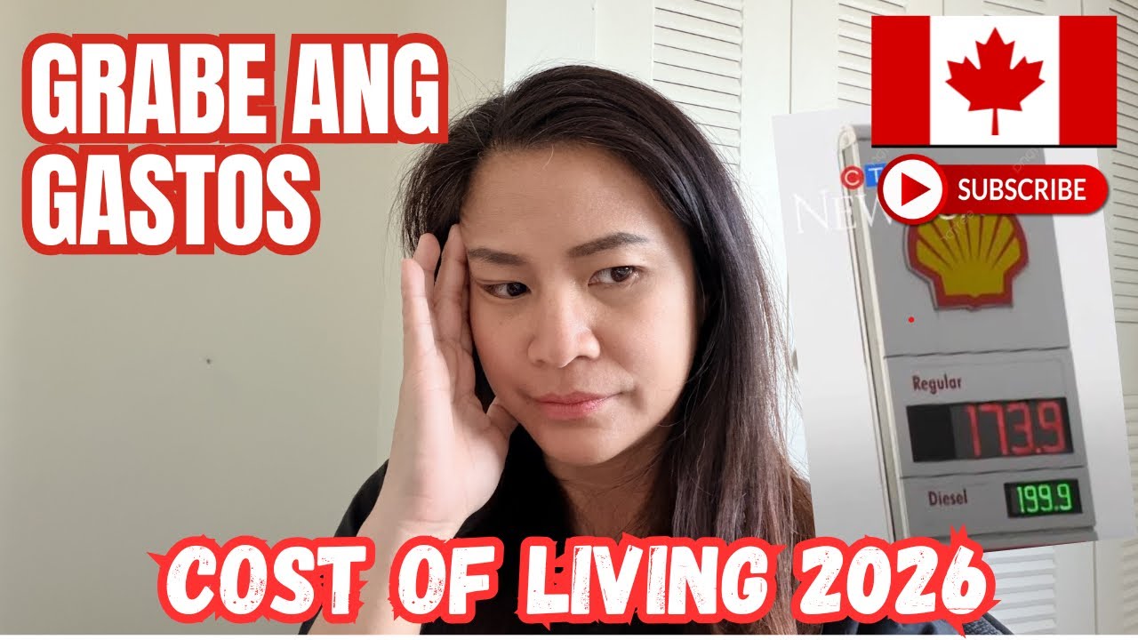 GRABE COST OF LIVING 2026 in EDMONTON | Global Crisis V160 Buhay Canada 