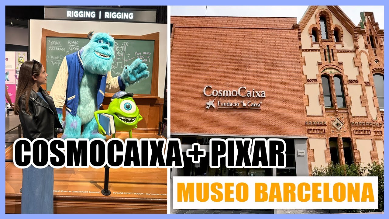 Vlog Exposición PIXA en el COSMOCAIXA BARCELONA | Tatiana Esteban