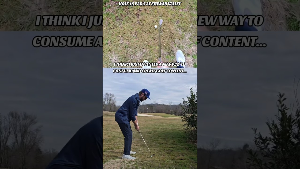 A NEW WAY TO CONSUME AND CREATE GOLF CONTENT IS HERE! 