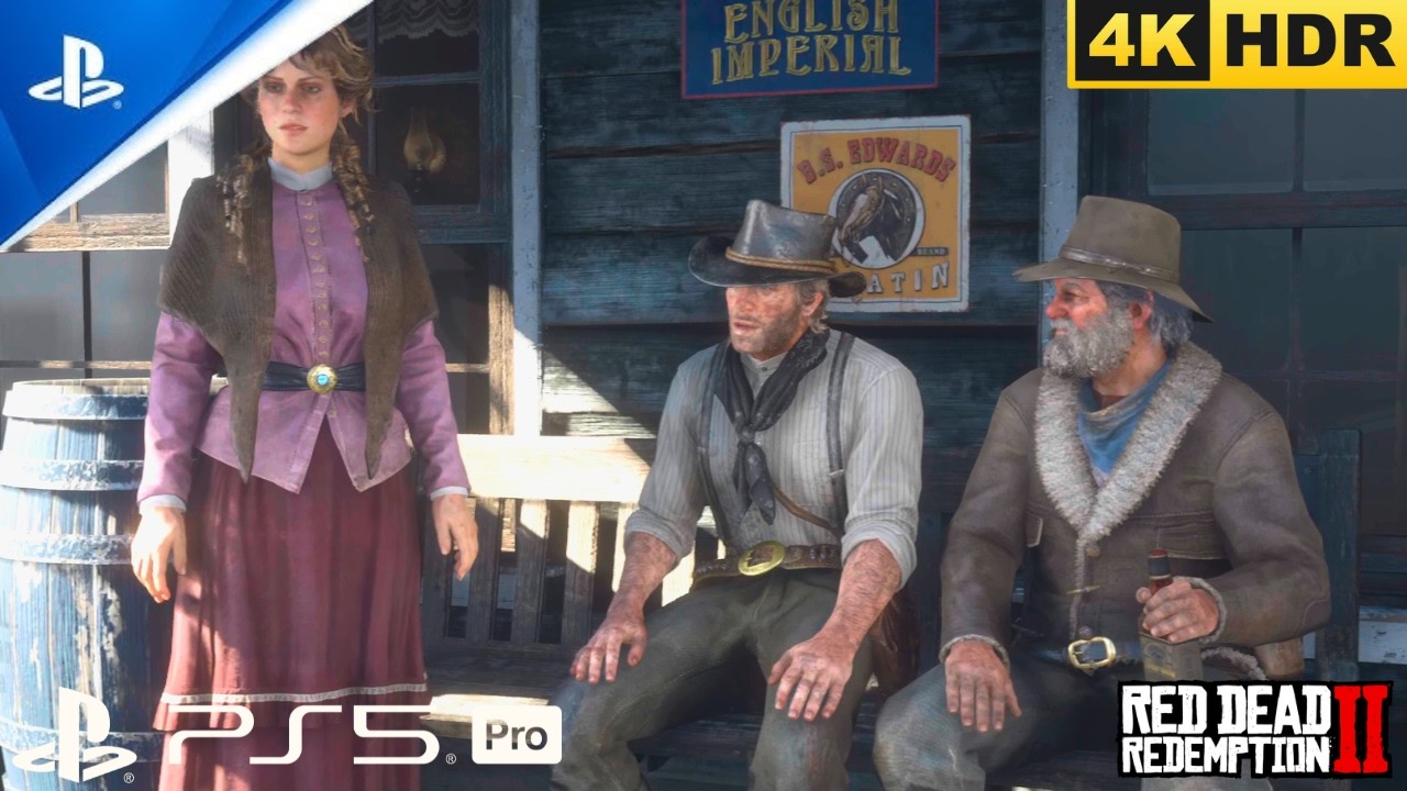 (PS5 Pro) | RED DEAD REDEMPTION 2 | 9. Polite Society, Valentine Style | [4KHDR]  Gameplay