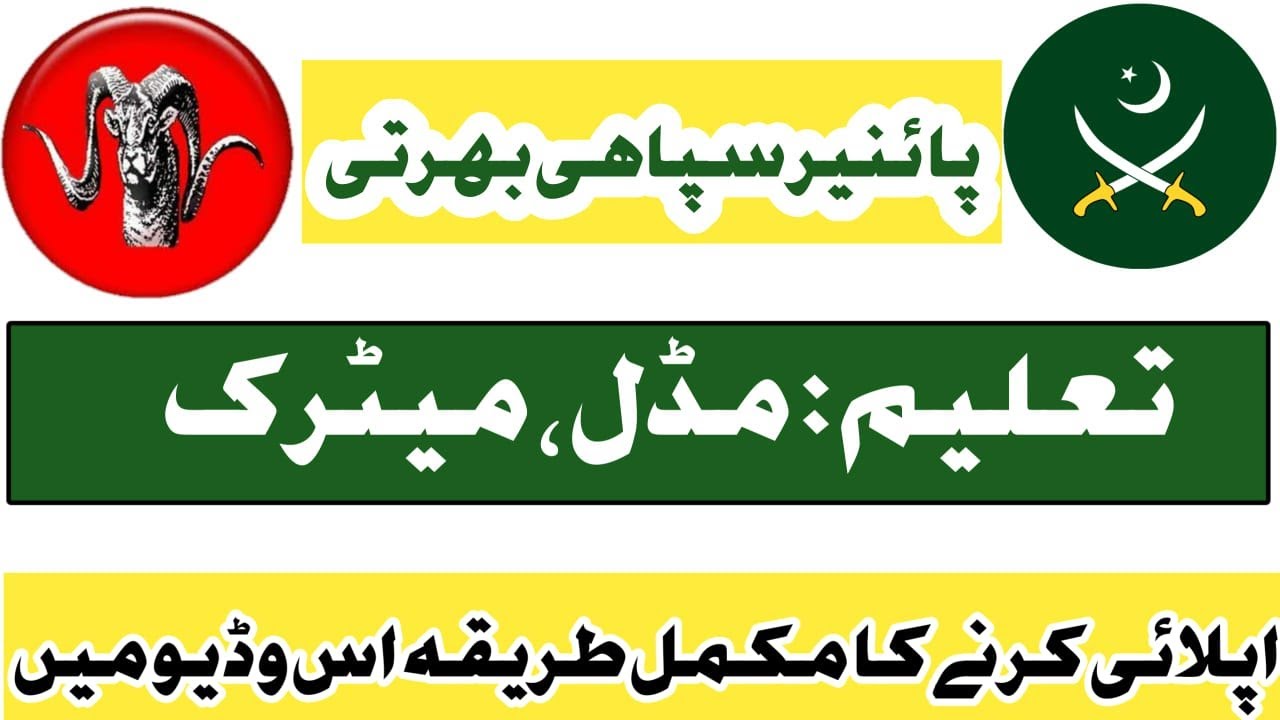 Pakistan Army FWO Pioneer Sepoy jobs 2021 || Latest Jobs in FWO