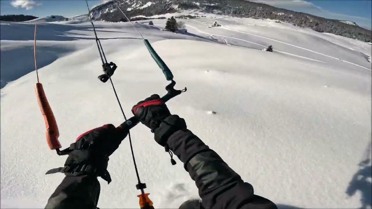 WE ARE SNOWKITE / Réedition French Alps Snowkiting #flysurfer #insta360 #snowkiting #snowboard