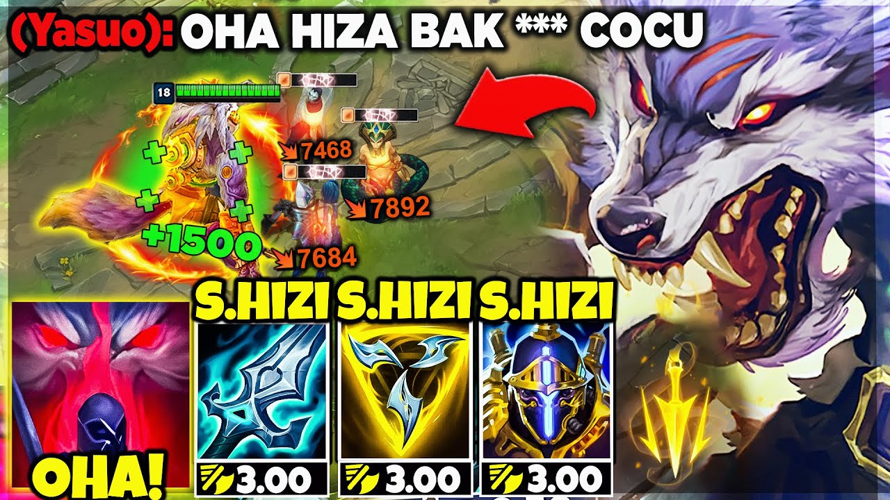 %999 SALDIRI HIZI + CAN &Ccedil;ALMA WARWİCK !! EFSANE BİŞEY OLDU !! WARWİCK JUNGLE !!