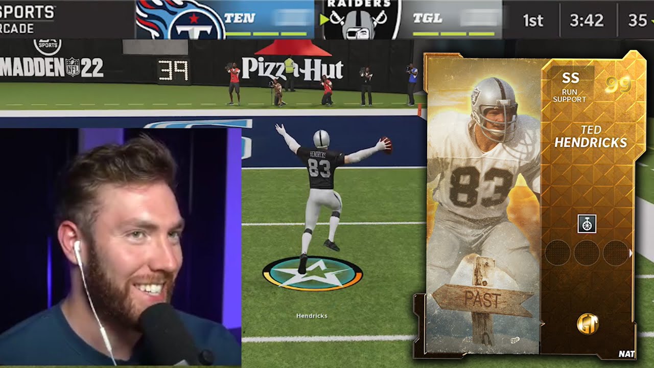 Using Golden Ticket Ted Hendricks In Weekend League... (Games 16-20)