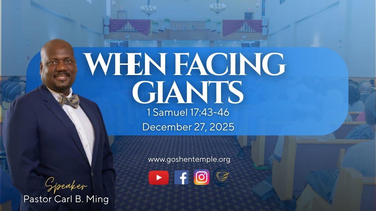 Goshen Temple Online Worship Experience| December 27, 2025