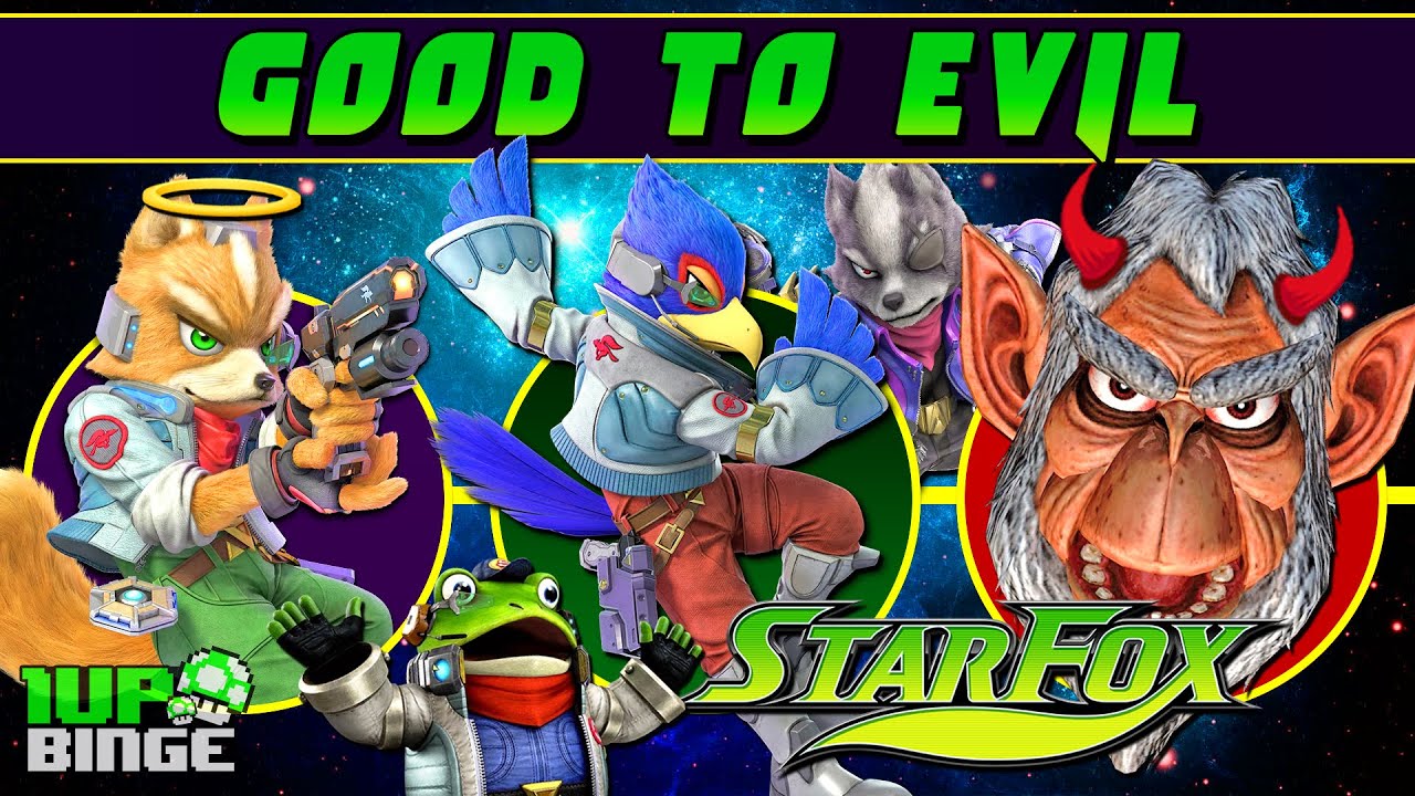 STARFOX Characters: Good to Evil ⭐🦊