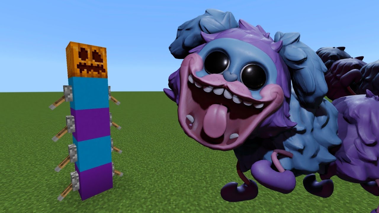 Poppy Playtime PJ Pug-a-Pillar Addon in Minecraft PE