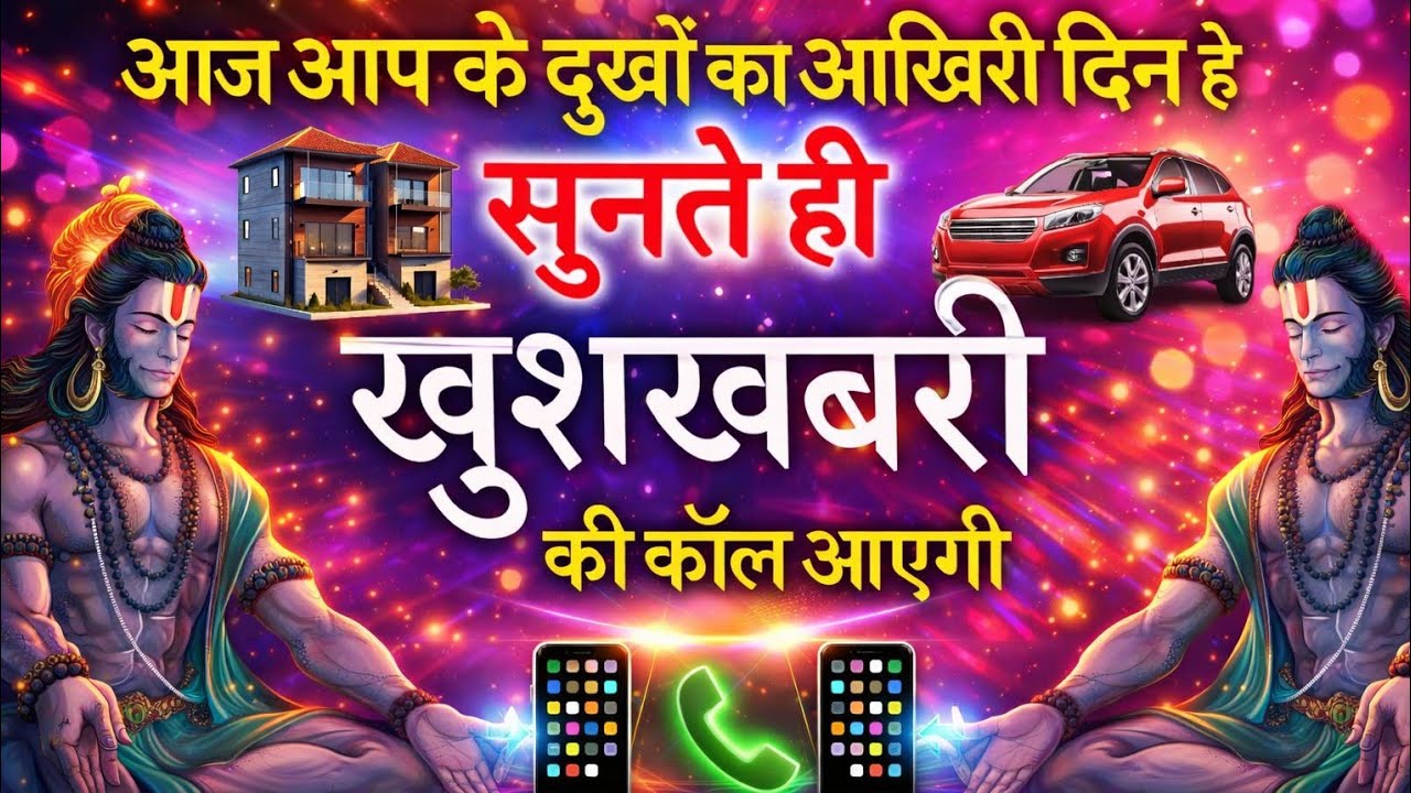 आज आपके दुखों का आखिरी दिन है आप यह मंत्र जिस भी समय सुनेगें उसी समय चमत्कार होगा 