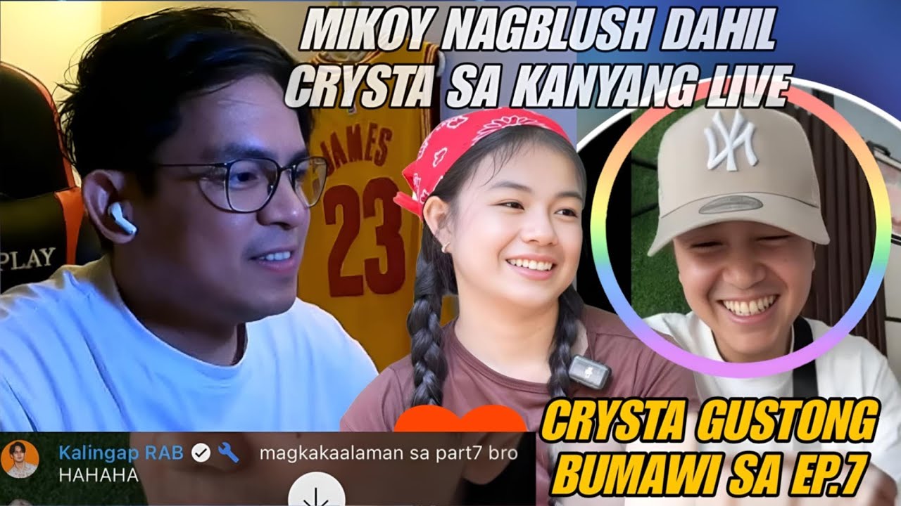 MIKOY NAGBLUSH SA KANYANG LIVE DAHIL KAY CRYSTA! CRISTA MAKAKABAWI PA KAYA? MAGKAKAALAMAN NA SA EP70