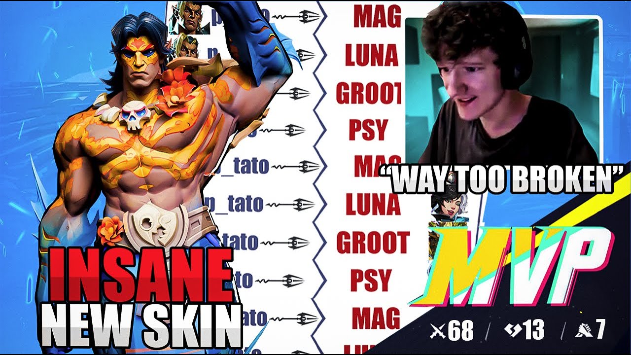 The NEW NAMOR SKIN got me 70 KILLS.... in top500...