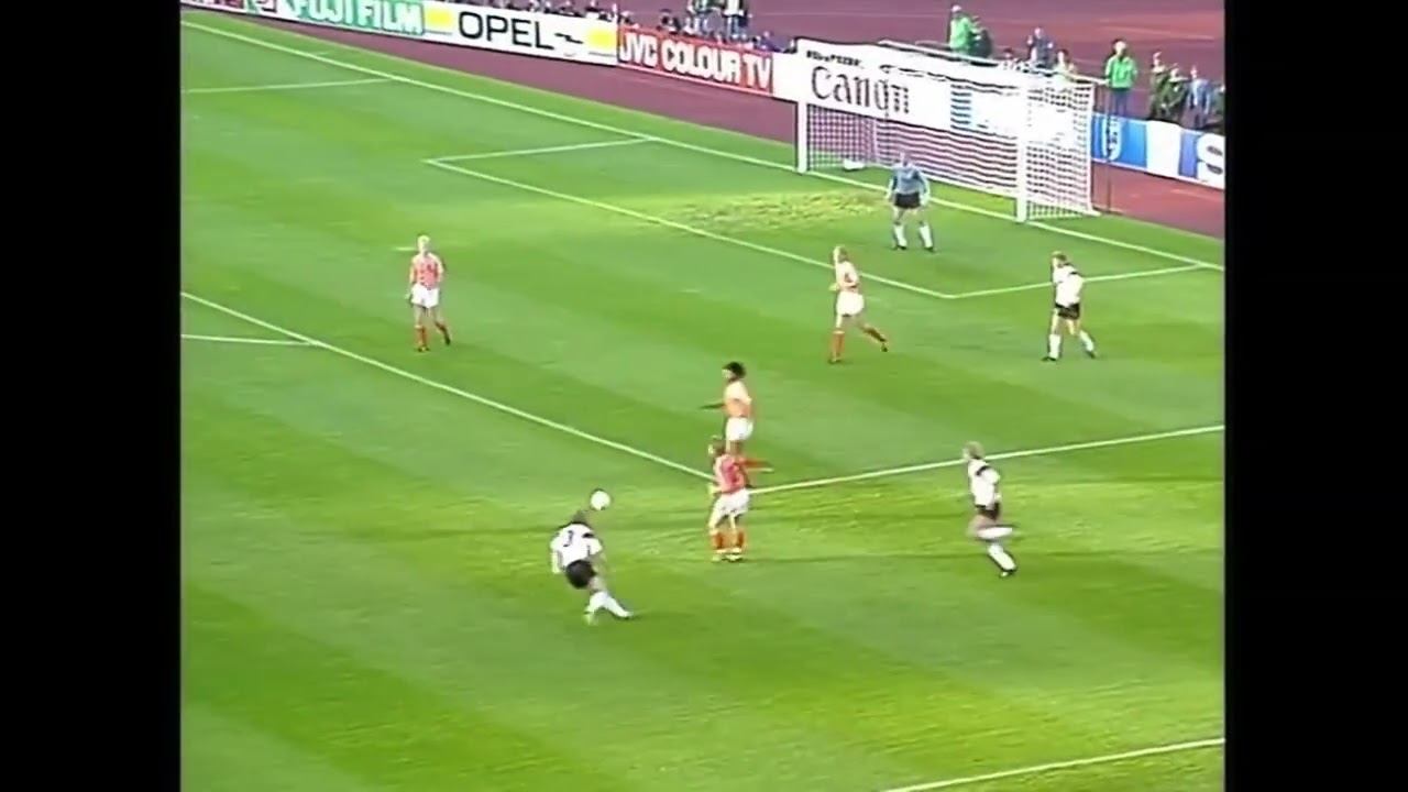 Frank Rijkaard vs West Germany - Euro 1988