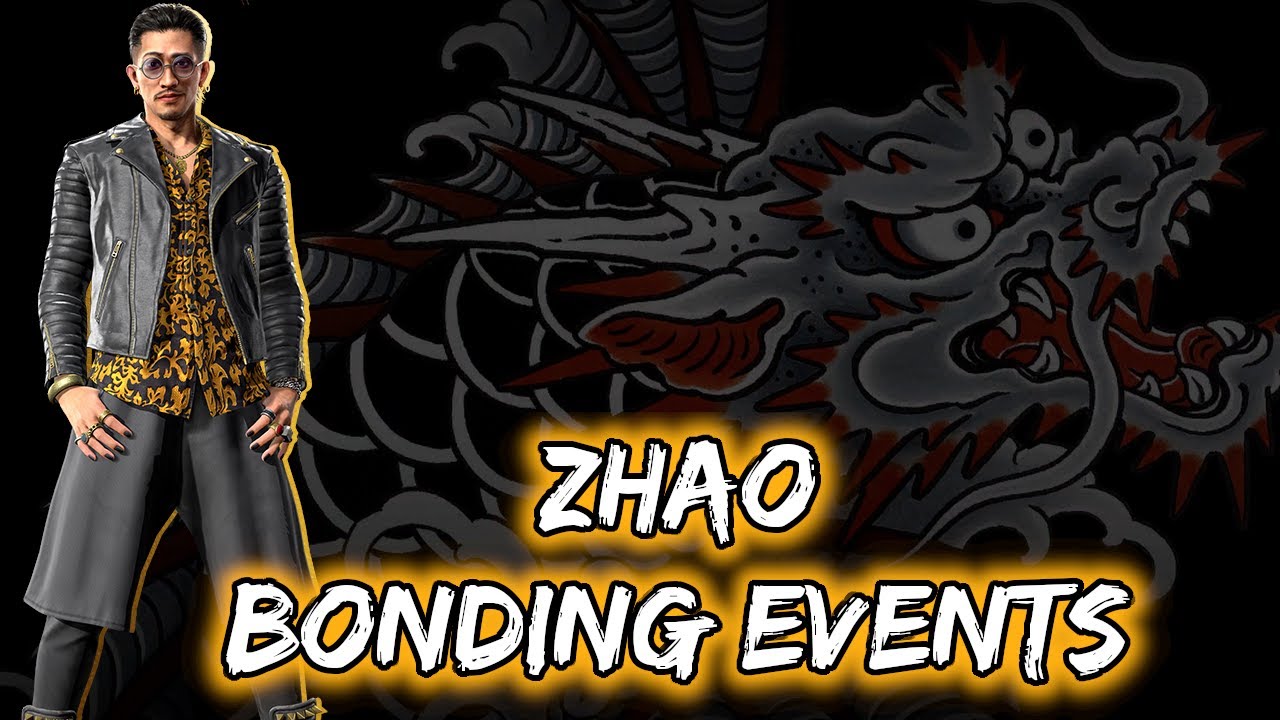 Yakuza: Like a Dragon - Zhao Bonding Events