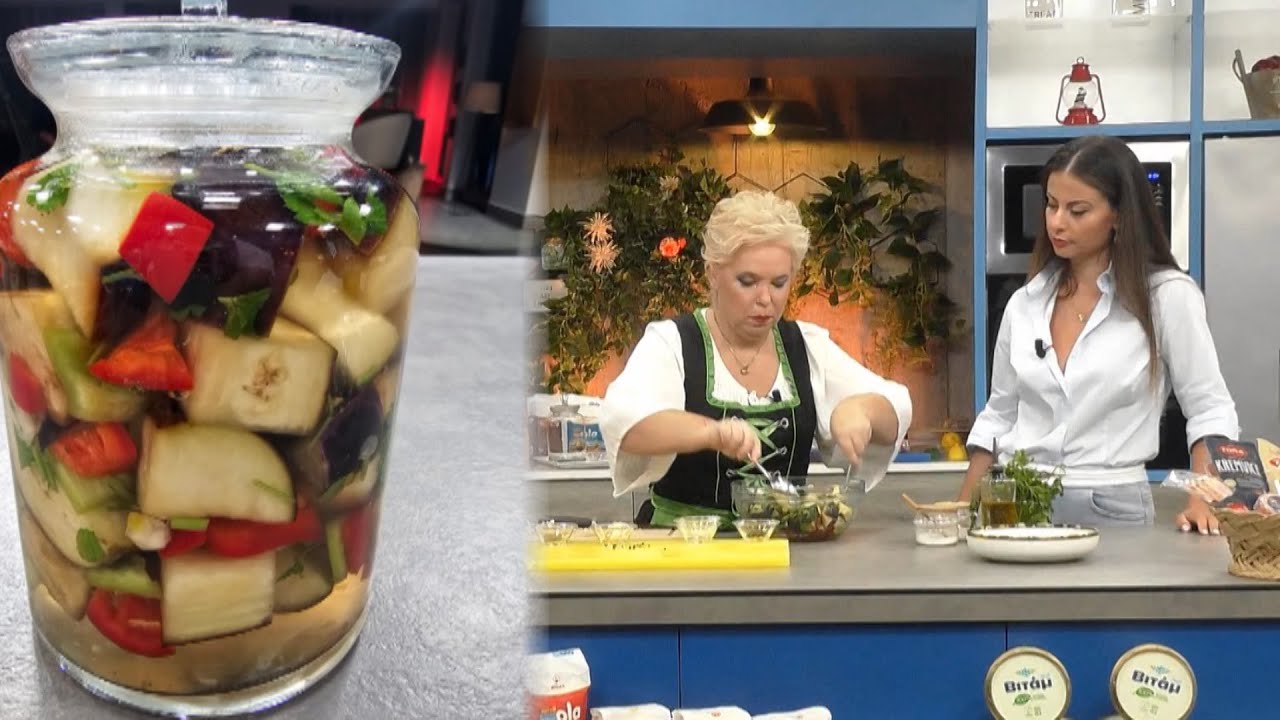 Rreze Dielli - Turshi me patëllxhanë, sekretet e recetës që përgatitet në çast nga zonja Albana
