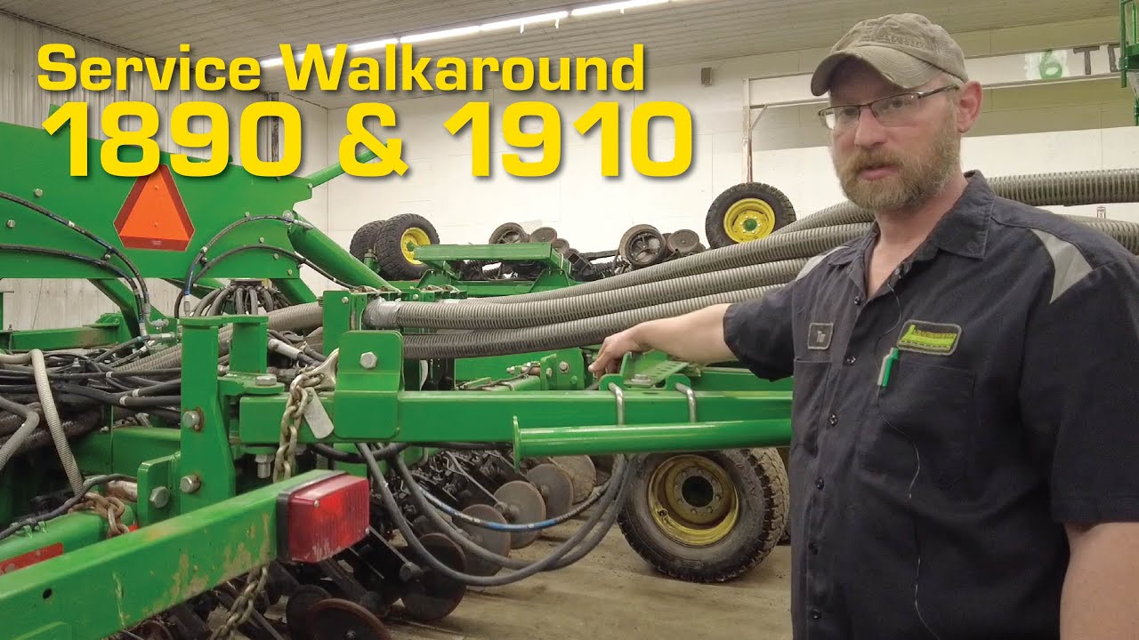 Service Walkaround: John Deere 1890 Air Drill and 1910 Cart