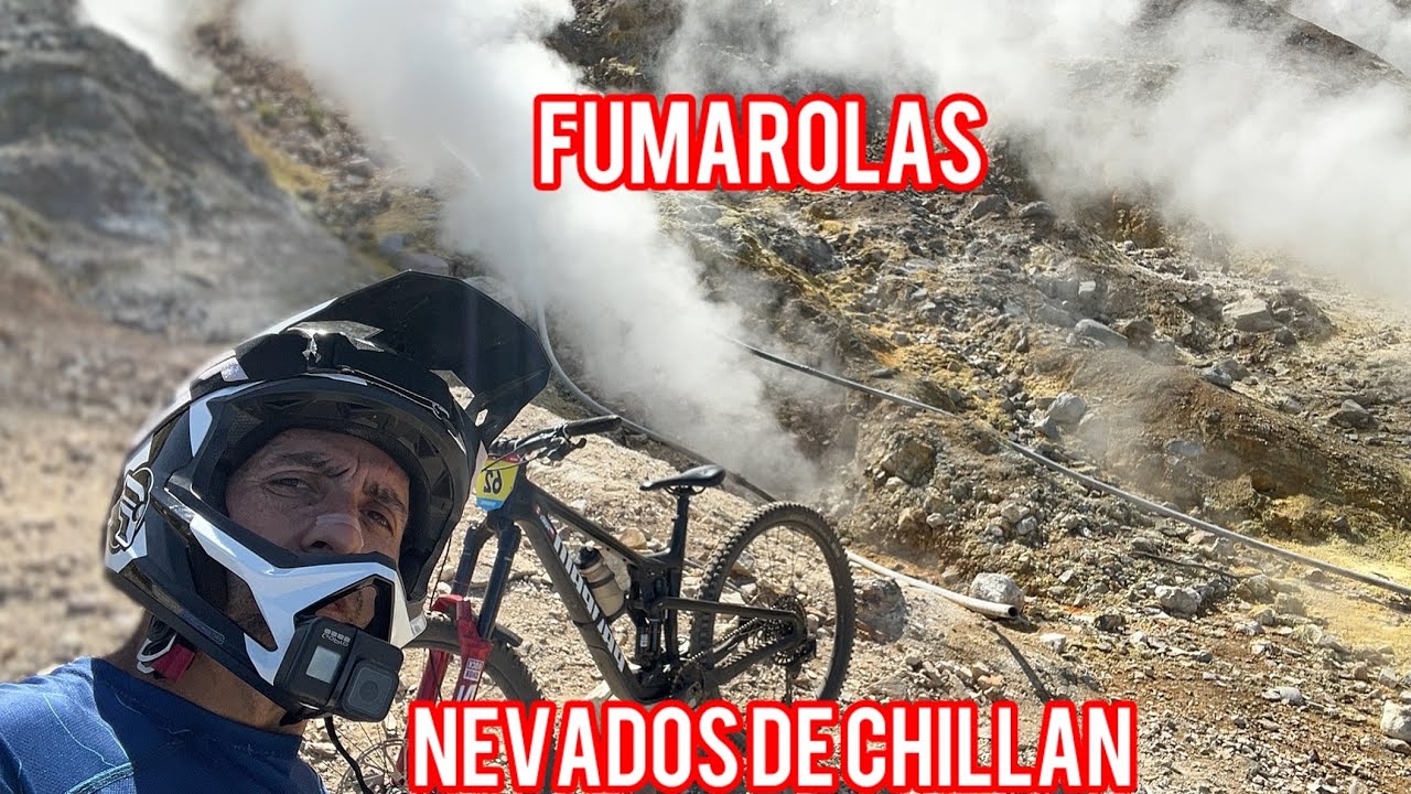 MTB Fumarlos, nevados de chillan. Pedaleo solitario 