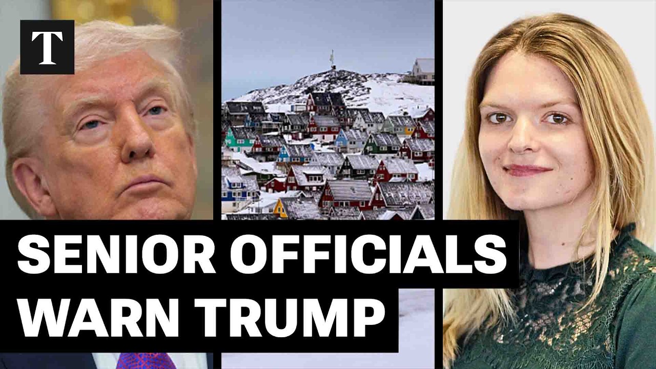 Senior Officials Show Trump Greenland Is Not Up For Grabs | Larisa Brown