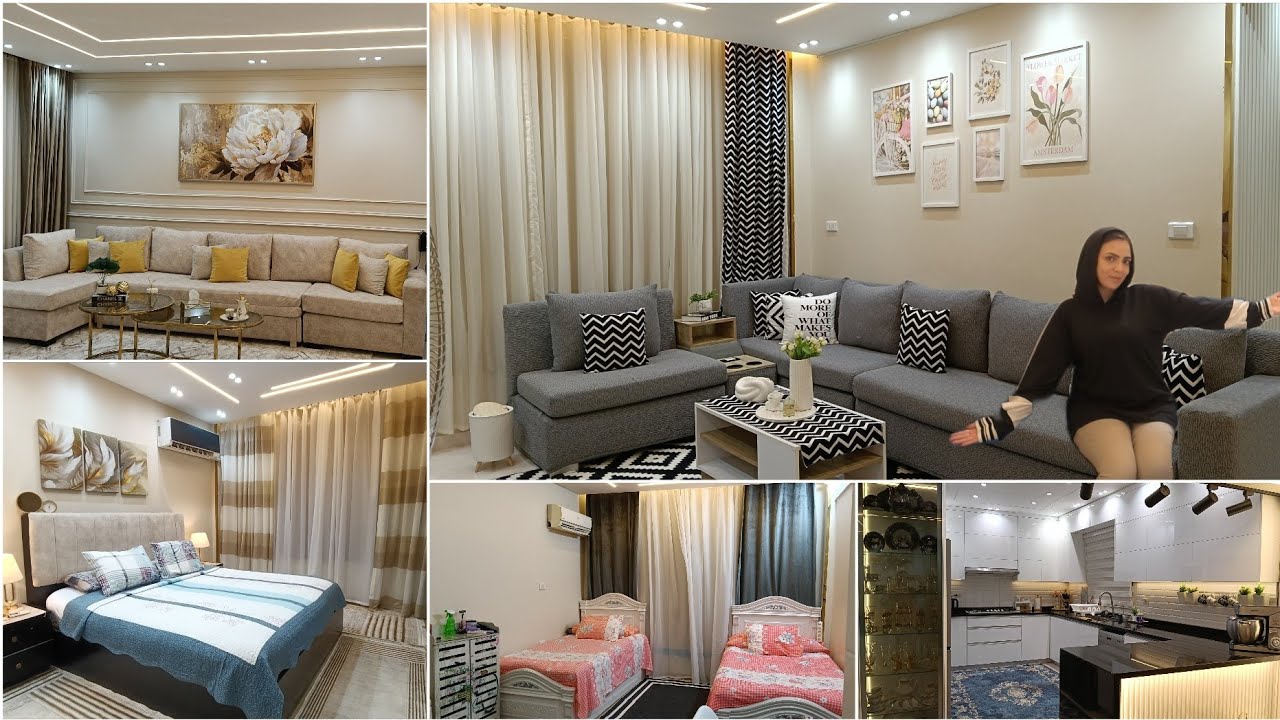 شقتى بقيت شقه عروسه بعد مافرشتها فرش العيد راحه نفسيه بجد طلعت اخر شياكه💃