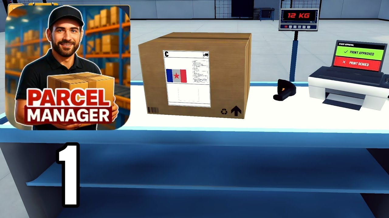 Parcel Delivery Simulator 3D - Gameplay Walkthrough Part 1 - Tutorial (Android, iOS)