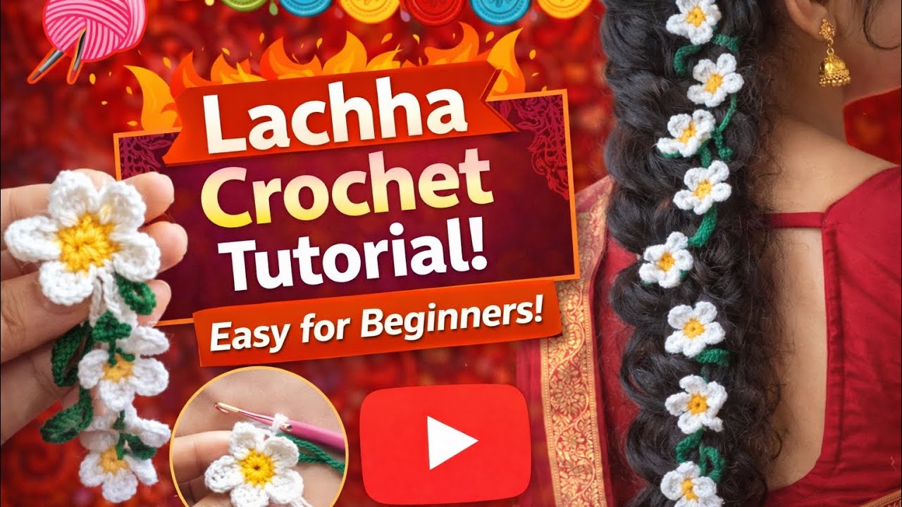 Easy Crochet Lachha 🌼 | Perfect for Beginners