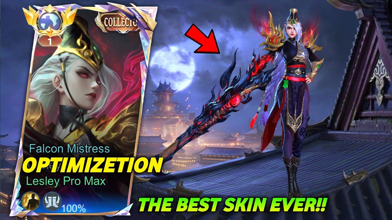 ОПТИМИЗАЦИЯ КОЛЛЕКЦИОННОГО СКИНА LESLEY &laquo;FALCON MISTRESS&raquo; НАКОНЕЦ-ТО ЗДЕСЬ!!😻✨ (ЛУЧШИЙ СКИН LESLE...
