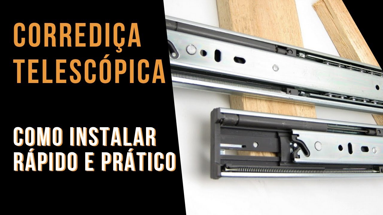 Como instalar 12 gavetas em 20 minutos! Jig e/ou gabarito para corrediças | Móveis Planejados