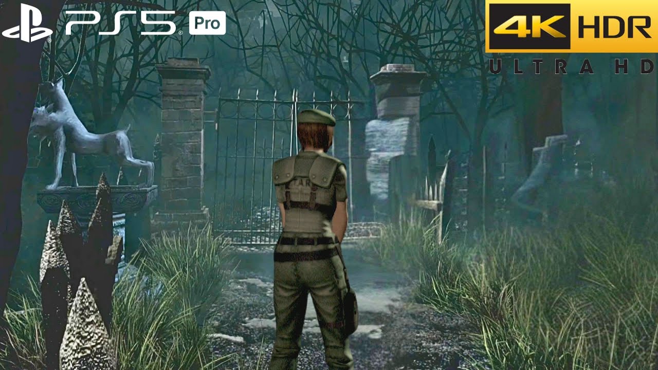 Resident Evil 1 HD Remastered - (PS5 Pro) 4K HDR Gameplay - (Full Game) (Chris/Jill)