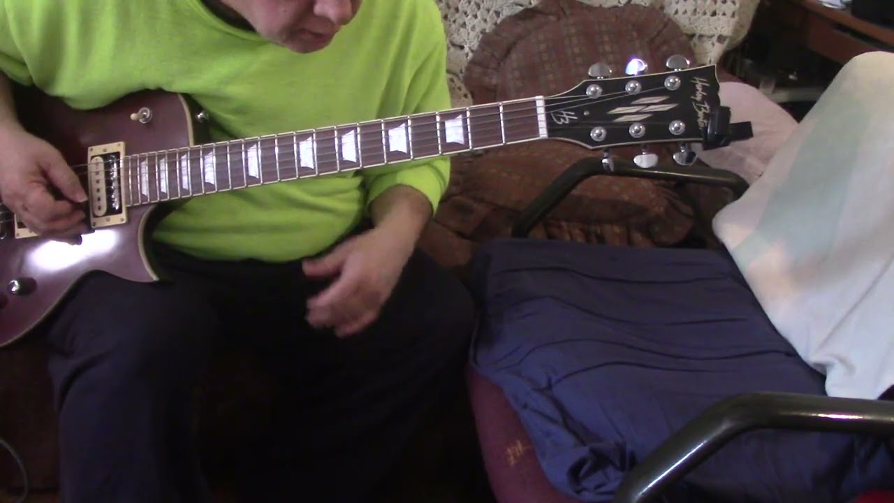 Break on through,though the other side. (M.F. improvised guitar )