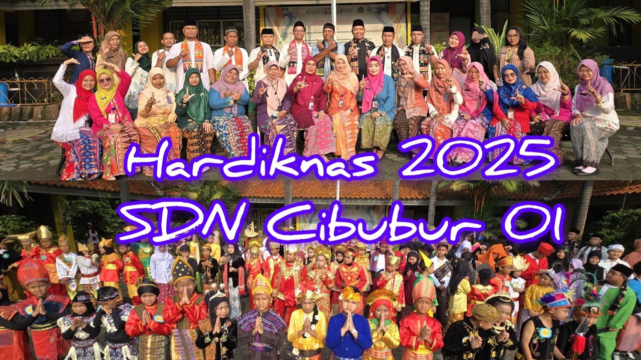 Hardiknas 2025 SDN Cibubur 01  #hardiknas2025 #pendidikanbermutuuntuksemua